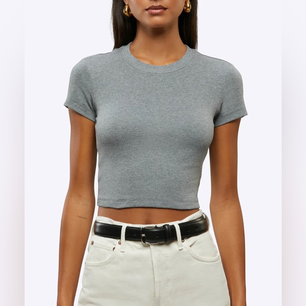 Cuts Cropped Tomboy Tee